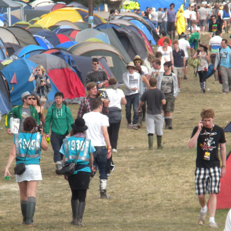 How to work at music festivals and who to contact - Leeds Festival Hotbox Events CAT volunteers